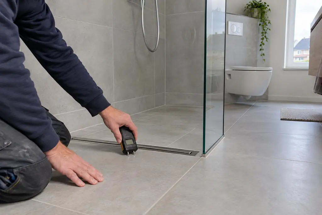 Lekdetectie Maartensdijk – badkamer in een nieuwbouwwoning