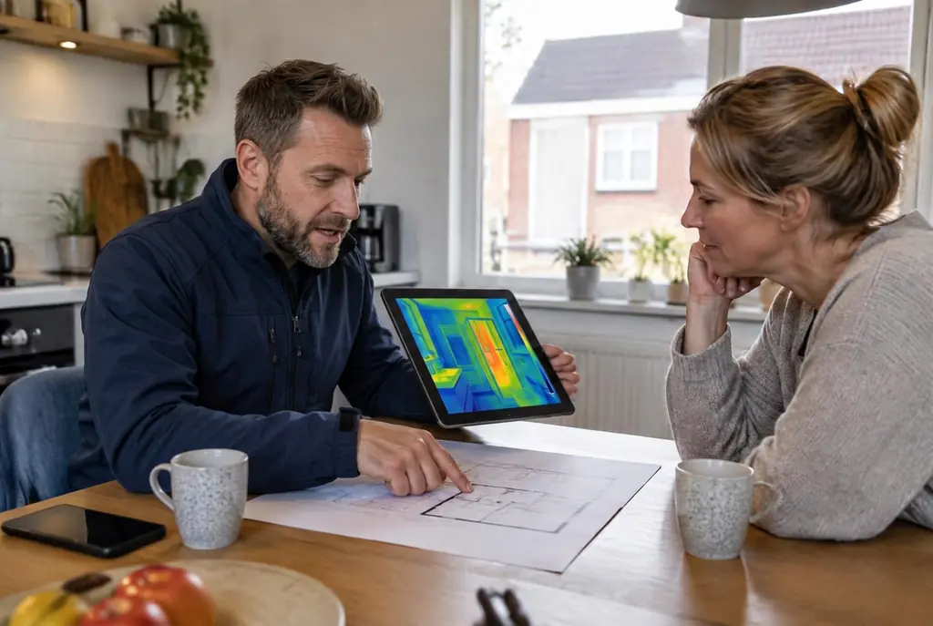 Lekdetectie Maartensdijk – bevindingen bespreken aan de keukentafel